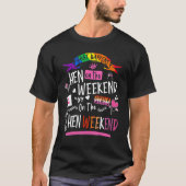 T-shirt Lesbian Hen Do Outlets Pour Femmes Et Groupe Hen N (Devant)