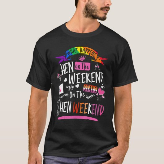 T-shirt Lesbian Hen Do Outlets Pour Femmes Et Groupe Hen N (Devant)