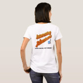 T-shirt Lesbianisme cent pour cent américain (Dos entier)