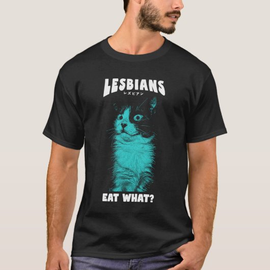 T-shirt Lesbians Meme (Devant)