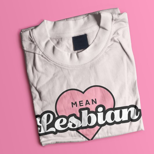 T-shirt lesbien moyen