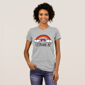 T-SHIRT LESBIENNE AF (Devant entier)