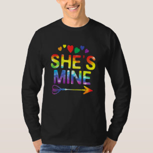 T-shirt Lesbienne Couple Shirt mien Correspondant Lgbt Pri
