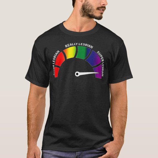 T-shirt Lesbienne niveau Stube LGBTQ Pride Lesbienne P (Devant)