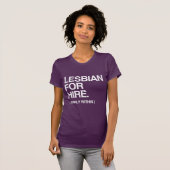 T-SHIRT LESBIENNE POUR LA LOCATION (Devant entier)