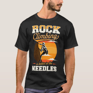 T-shirt L'escalade est meilleure dans les Needles