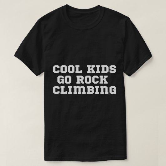 T-shirt L'Escalade officielle Cool Kids Go Rock (Design devant)