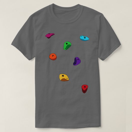 T-shirt L'Escalade Rocheuse Contient L'Escalade Bouldering (Design devant)