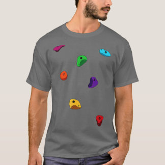 T-shirt L'Escalade Rocheuse Contient L'Escalade Bouldering