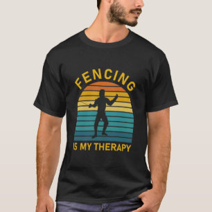 T-shirt L'escrime est ma thérapie