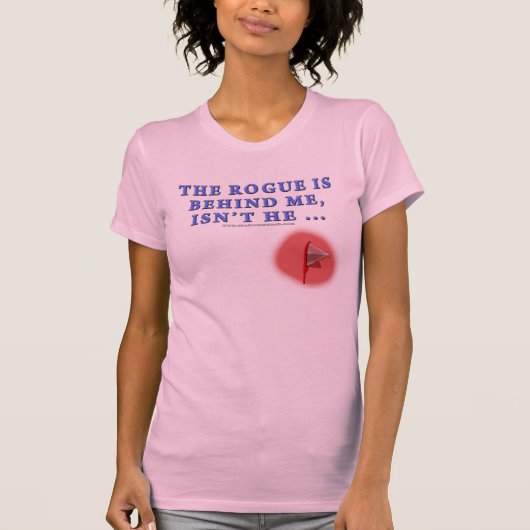 T-shirt L'escroc est derrière moi (Devant)