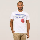 T-shirt L'escroc est derrière moi (Devant entier)