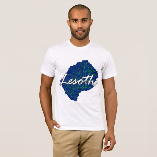 T-shirt Lesotho (Devant entier)