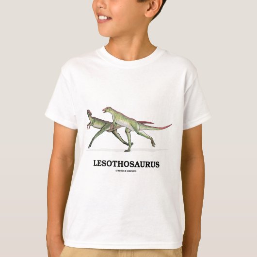 T-shirt Lesothosaurus (dinosaure d'Ornithischian) (Devant)