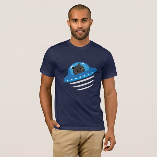 T-shirt L'espace Cat (Devant entier)