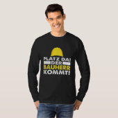 T-shirt L'Espace Des Hommes À Mesure Que Le Constructeur A (Devant entier)