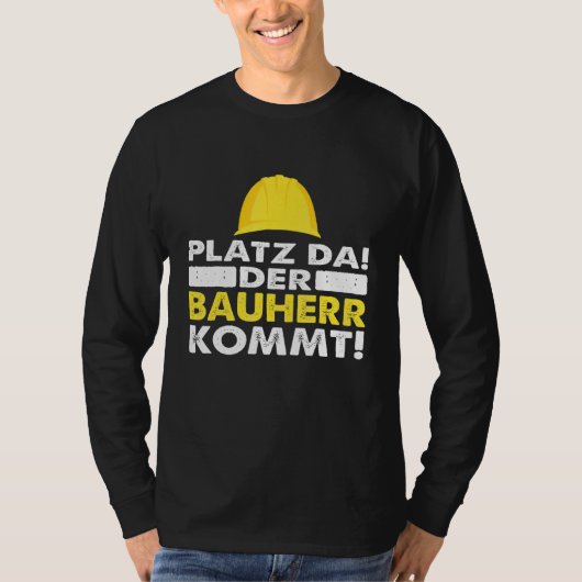 T-shirt L'Espace Des Hommes À Mesure Que Le Constructeur A (Devant)