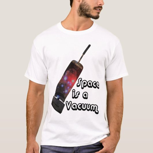 T-shirt L'espace est un vide (Devant)