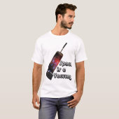 T-shirt L'espace est un vide (Devant entier)