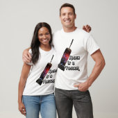 T-shirt L'espace est un vide (Unisexe)