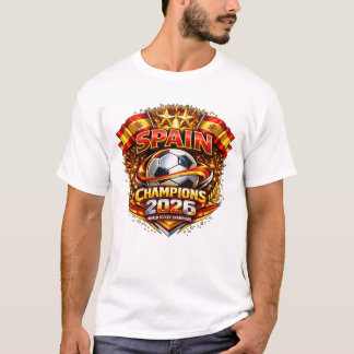 T-shirt L'Espagne championne 2026