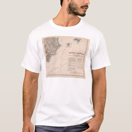 T-shirt L'Espagne du sud (Devant)
