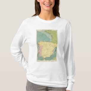 T-shirt L'Espagne, Portugal, France occidentale