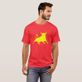 T-shirt L'Espagne Taureau (Devant entier)