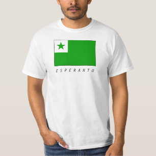 T-shirt L'esperanto drapeau