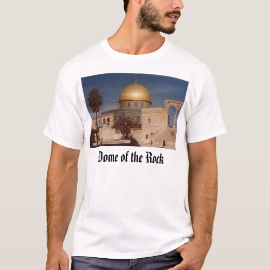T-shirt L'Esplanade des mosquées Jérusalem, dôme de la (Devant)