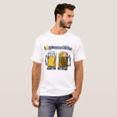 T-shirt L'espoir est une bière froide (Devant entier)