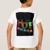 T-shirt L'espoir fleurit (Dos)