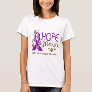 T-shirt L'espoir importe malformation de 3 Chiari