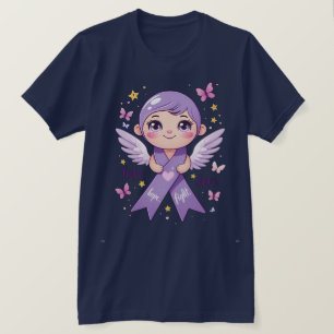 T-shirt L'espoir pour les luttes contre le cancer du pancr