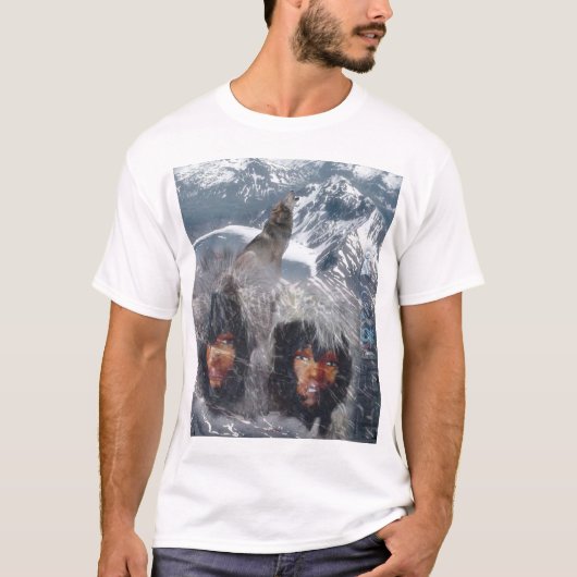 T-shirt L'esprit autochtone en Alaska (Devant)