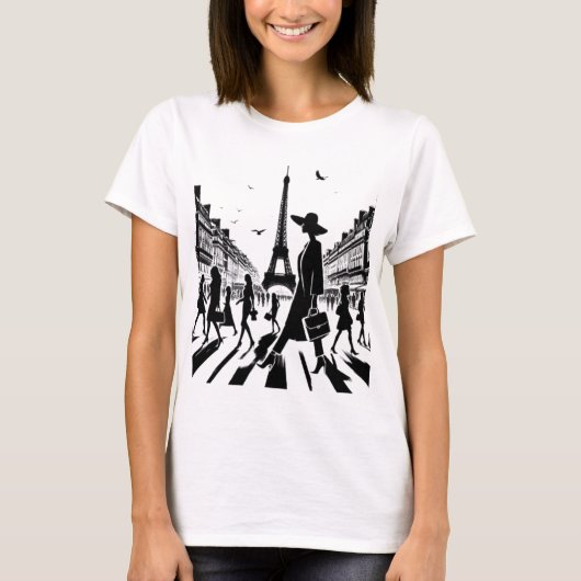 T-shirt L'esprit de style et de liberté (Devant)