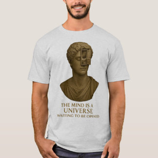 T-shirt L'ESPRIT DÉVOILÉ – Une réflexion de marbre