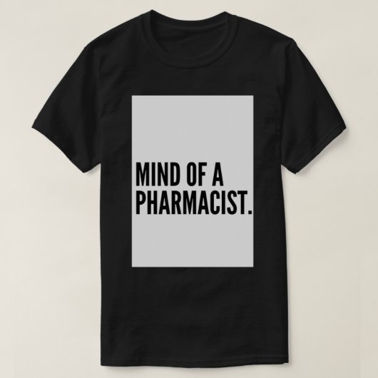 T-shirt L'esprit d'un pharmacien (Design devant)