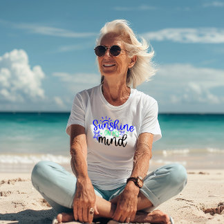 T-shirt L'Esprit Été "Soleil Sur Mon Esprit"