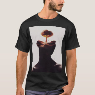 T-shirt L'esprit méchant est une arme de destruction massi