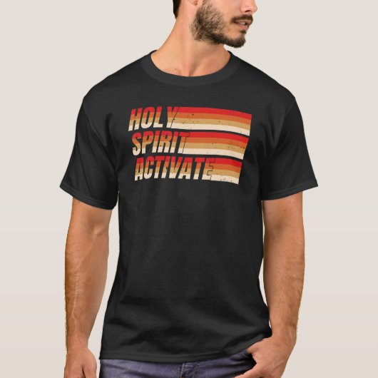 T-shirt L'Esprit Saint active chrétien (Devant)