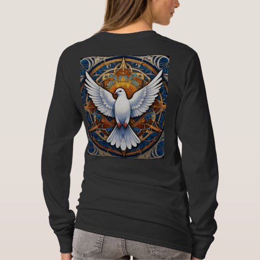 T-shirt L'Esprit Saint (colombe) 1 (Dos)