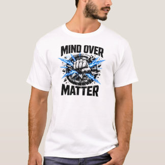 T-shirt L'esprit surmonte la matière – Maillot de gym de f