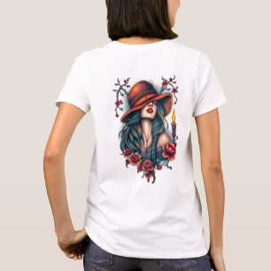 T-shirt L'essence de la femme : grâce, force et beauté