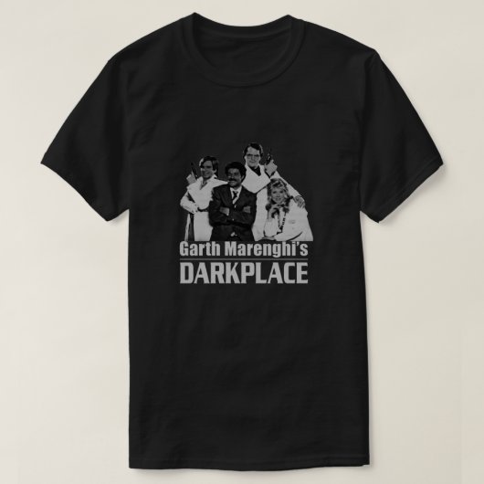 T-shirt L'essentiel de l'obscurité de Garth Marenghi (Design devant)