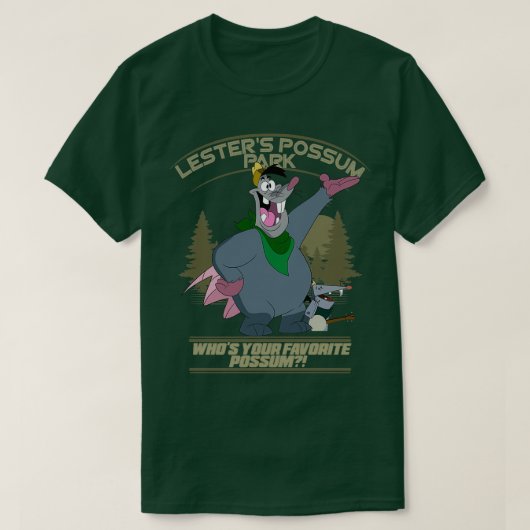 T-shirt Lesters Possum Park (Design devant)