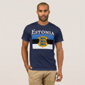 T-shirt L'Estonie (Devant entier)