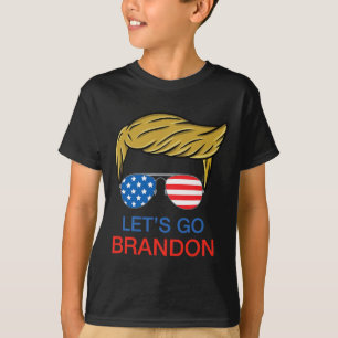 T-shirt Let#39 ; s Go Brandon Chant Funny Biden Politique 