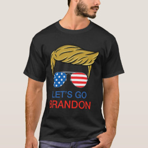 T-shirt Let#39 ; s Go Brandon Chant Funny Biden Politique 