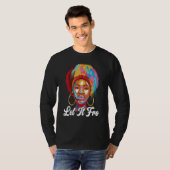T-shirt Let It Fro Afrocentric Black Pride Afro Hair (Devant entier)